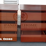 COMODAS EN MADERA CEDRO