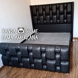 Cama americana negra