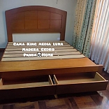 CAMA EN MADERA CEDRO KING