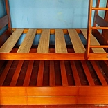 CAMAROTE MIXTO CON AUXILIAR MADERA CEDRO