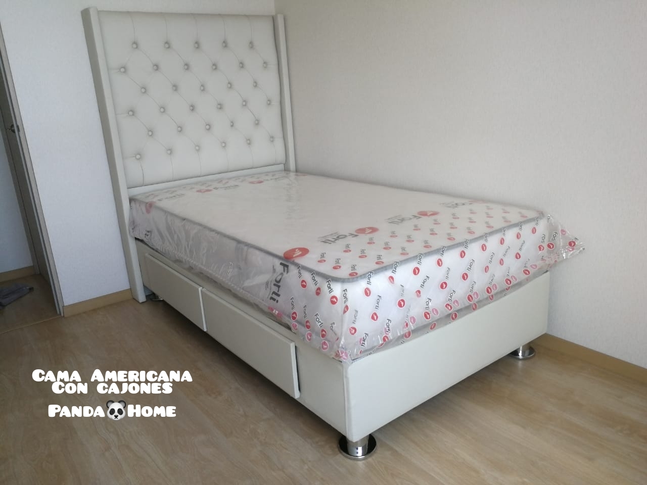 CAMA AMERICANA CON CAJONES