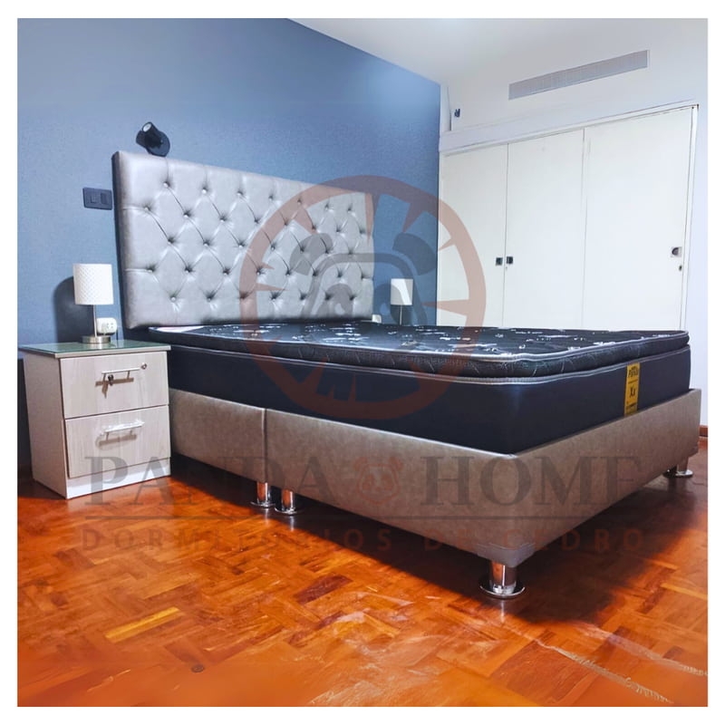 Cama Americana Modelo Capitoné