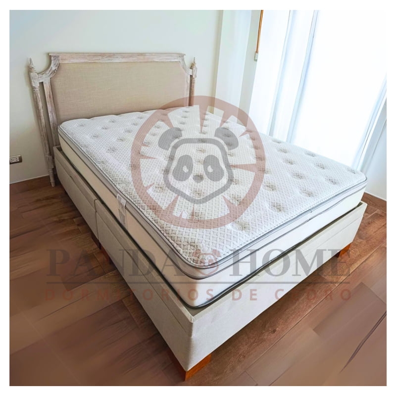 Cama Espacio con cabecera Vintage