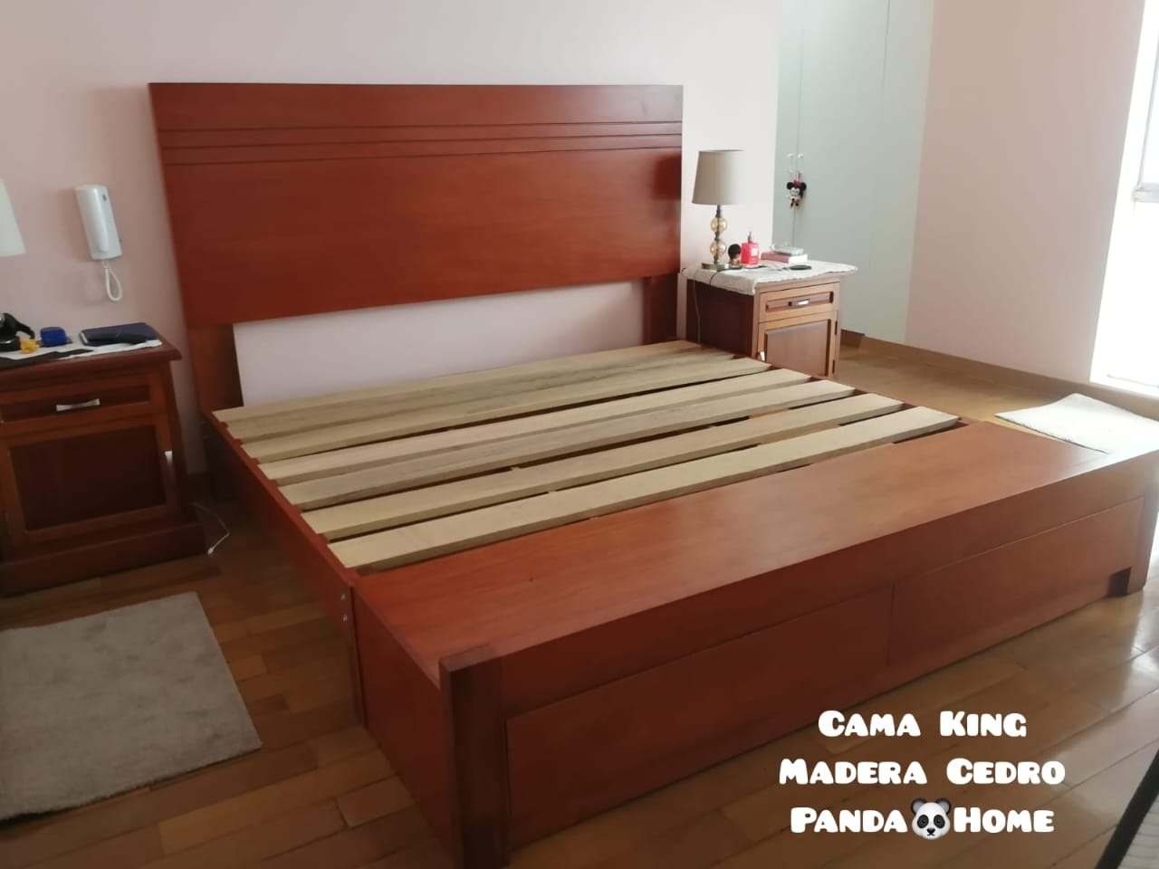 CAMA KING MODELO 3 RAYAS