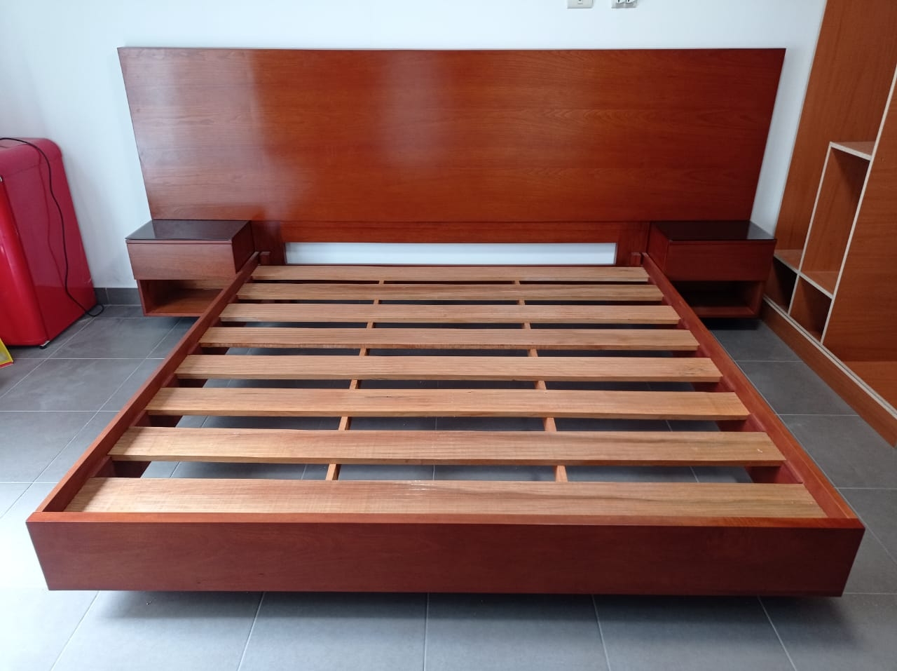 CAMA JAPONESA MADERA CEDRO