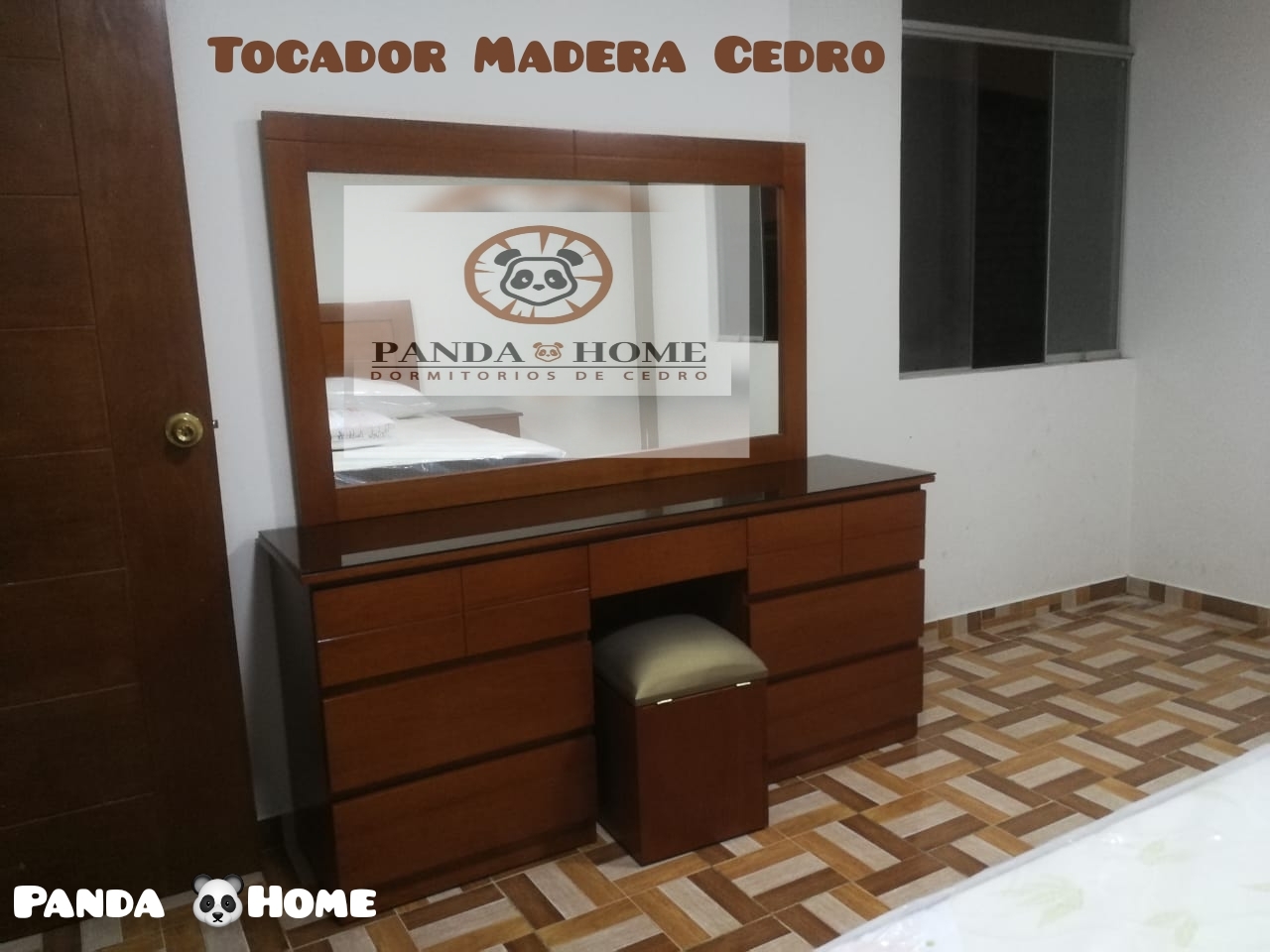 TOCADOR EN MADERA CEDRO 1.50CM