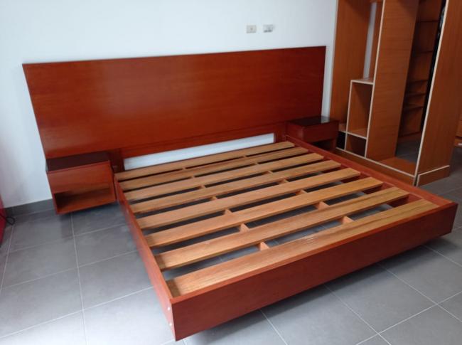CAMA JAPONESA MADERA CEDRO